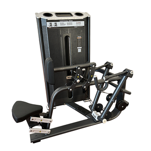 Machine de fitness professionnelle en acier pour salle de sport, modèle L-803, avec option de sélection de charge par pignon pour exercices dorsaux parallèles, réglable pour l'épaule et le bras, idéale pour la musculation. - Product Image 3