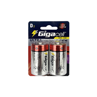 Batería de Zinc-Carbón de 1.5v Tamaño D, Ultra Resistente, para Estufa de Gas/Calentador de Agua