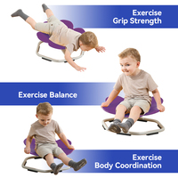 Chaise pivotante Sit Spin pour enfants autistes Équipement de jeu d'apprentissage sensoriel Jouets d'entraînement sensoriel pour enfants Siège pivotant pour enfants