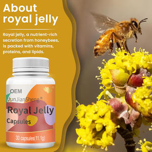 Hoge Potentie Royal Jelly <span class=keywords><strong>Capsules</strong></span> Met Bijenpollen En Propolis Voor Immuunondersteuning En Wellness - Product Image 4