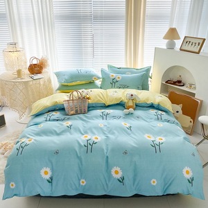 Nouvelle collection 2026 : Ensemble de literie 4 pièces en coton lavé avec motif dauphin mignon, housse de couette incluse, vente en gros à prix usine, faible MOQ, articles à prix abordable. - Product Image 5