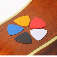 Logo personnalisé ABS médiator rond grand triangle forme Delrin médiators guitare multi couleurs épaisseur 0.5mm 0.75mm