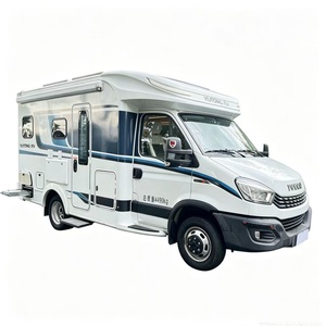 Autocaravana de Lujo Tipo C con Chasis <span class=keywords><strong>IVECO</strong></span> <span class=keywords><strong>Daily</strong></span>, <span class=keywords><strong>Camper</strong></span> <span class=keywords><strong>Van</strong></span>, RV Móvil para Viajes con Cocina y Baño para Campamentos Familiares y Viajes por Carretera - Product Image 1