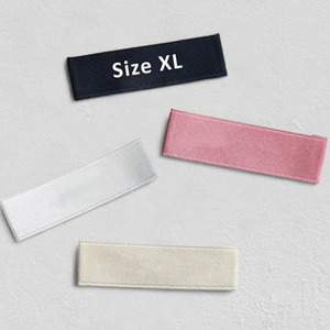 ป้ายทอโลโก้แบรนด์เสื้อผ้าที่สวมใส่สบาย ป้ายทอผ้าฝ้ายออร์แกนิกแบบกำหนดเองสำหรับเสื้อผ้า ป้ายทอผ้าสำหรับเย็บเสื้อผ้า - Product Image 6