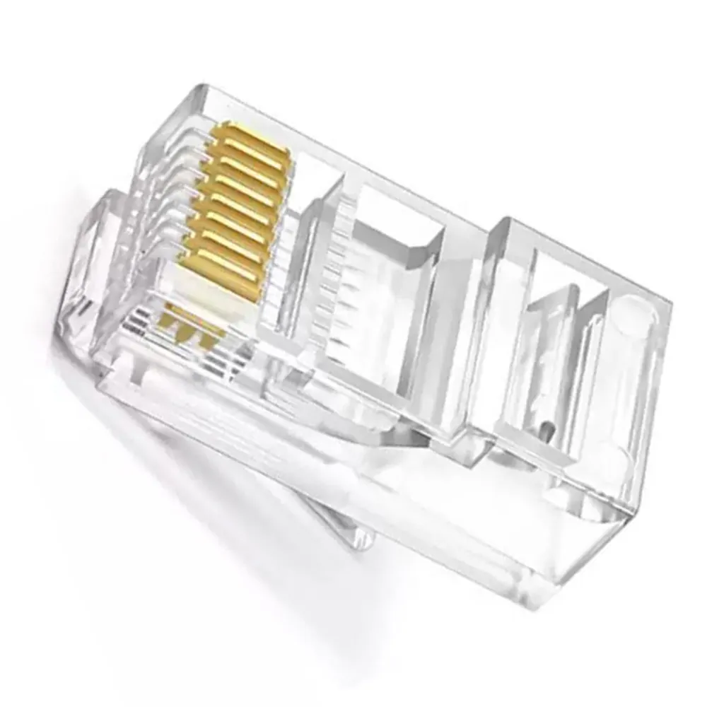 Doorlopende Connector Rj45 Plug Utp Cat5 Cat6 Utp Rj45 Doorgang Connector