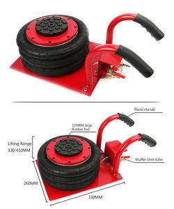 Hochwertiger Tragbarer Pneumatischer 3-Tonnen-Wagenheber mit Dreifach-Luftkissen aus Stahl - Product Image 4