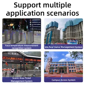 Face Recognition Gate Access Control Time Attendance And Anti-collision System For Office Buildings In Residential Areas.