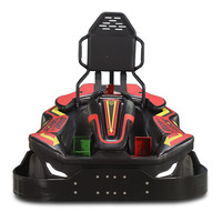 Go Kart Eléctrico Profesional de Carreras para Niños y Adultos, Uso en Exteriores, con Temporizador, Velocidad Máxima de 40 km/h, Control Remoto, Motor Hub