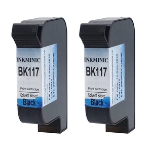 Cartouche d'encre noire à base de solvant BK117 compatible avec puce pour imprimantes TIJ Domino GX30i G230i G35i G20i Gx150i – Vente chaude - Product Image 3