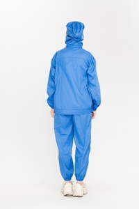 Combinaison de <span class=keywords><strong>travail</strong></span> antistatique respirante en polyester, grande taille, pour l'industrie alimentaire, <span class=keywords><strong>tenue</strong></span> professionnelle - Product Image 2