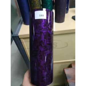 بولي كلوريد الفينيل PET pppf x 15M لمعان ألياف الكربون المضادة للخدش الذاتي الشفاء الفينيل لفة لفائف جسم السيارة ملصقات التفاف - Product Image 5