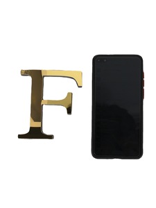 Pegatinas <span class=keywords><strong>de</strong></span> pared <span class=keywords><strong>de</strong></span> espejo acrílico 3D dorado con letras en <span class=keywords><strong>inglés</strong></span> y números EVA, decoración autoadhesiva para el hogar con adornos - Product Image 4
