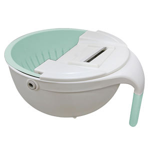 Haute Portable Polyvalent Salade Spinner Intégré <span class=keywords><strong>Mandoline</strong></span> Trancheuse De Qualité Alimentaire Petit pour Ménage Cuisine Utilisation pour Légumes - Product Image 2