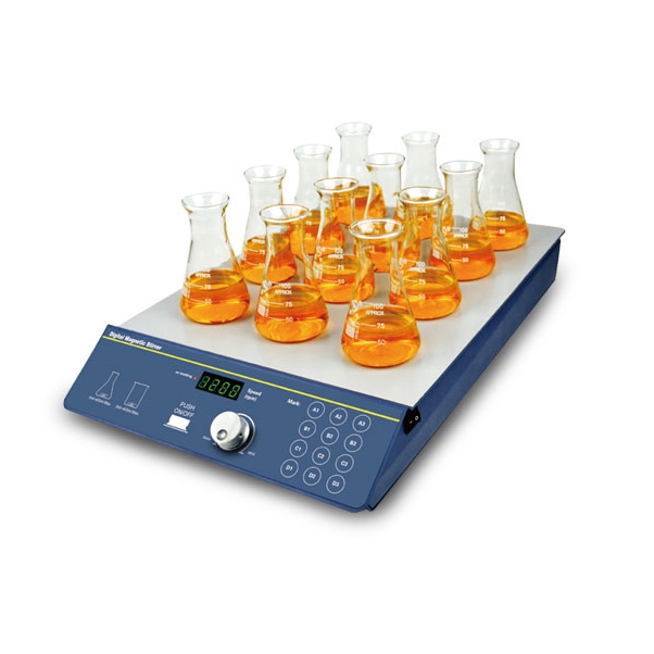 Agitateur magnétique à plaque chauffante à 12 positions Offre Spéciale de  laboratoire SP-300| Alibaba.com