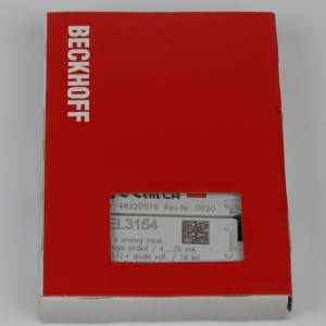 B-eckhoff EL3154コントローラモジュールアナログ入力EtherCAT端子入出力 (IO) カプラー端子モジュール - Product Image 2