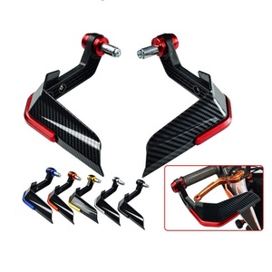 Motorcycle ABS <b>Plastic</b> <b>Modified</b> Handlebar Windshield Hand Windshield Hydro Dip Carbon Hand Guard for Universal Motorcycle - Product Image 1