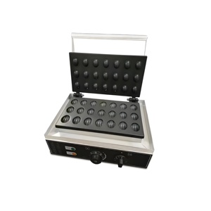 Gaufrier Électrique Commercial 220V/110V à 21 Trous, 1550W, pour Gaufres Croustillantes en Forme de Gousse de Châtaigne, Neuf, Cuiseur à Pain - Product Image 3
