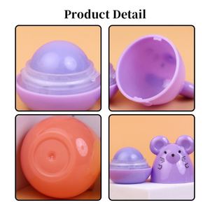 ลิปสติกกันน้ำสีธรรมชาติแบบใหม่ ลิปบาล์มเด็กแบบแข็ง บำรุงริมฝีปากให้กระจ่างใส ลายการ์ตูนสัตว์ - Product Image 2