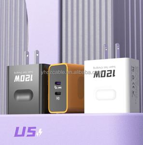 อะแดปเตอร์ชาร์จเร็ว 120W แบบ Dual USB Type C รองรับการชาร์จเร็วพิเศษ 120W Super Fast Charging Type-C PD สำหรับ iPhone 16 15 14 - Product Image 5