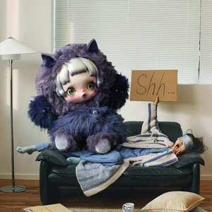 POPMART SKULLPANDA Serie You Found Me, Ciondolo Peluche, Blind Box, Decorazione per la Casa, Action Figure, Giocattoli da Collezione, Natale - Product Image 6