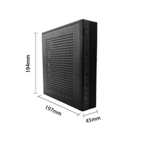 Nuevo Mini PC Personalizado Barebone con Ventilador de Refrigeración, Intel Core I3/i5/i7, para Negocios, con RAM DDR3, para Windows 7/10/Linux