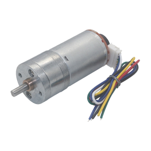 스마트 전자 제품 고토크 12v 24v <span class=keywords><strong>DC</strong></span> 기어 모터 <span class=keywords><strong>25ga</strong></span>-370 홀 인코더 포함 RC 스마트 로봇 25mm 370 미니 브러시 모터 - Product Image 3