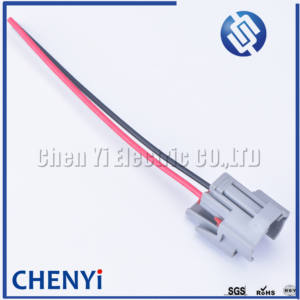 Conectores de inyector de combustible de 2 pines/vías, enchufes con Cable flexible para Mazda 350Z 6189-0060 con 15cm 18AWG - Product Image 6