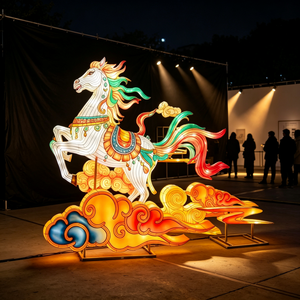 Lanternes du zodiaque chinois, lanternes du Nouvel An lunaire, lanternes de décoration pour les zoos - Product Image 5