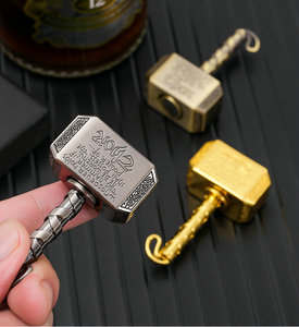 Spinner Antiestrés Mjolnir Hammer, Giroscopio <span class=keywords><strong>de</strong></span> Aleación <span class=keywords><strong>de</strong></span> Zinc, Alivio del Estrés, Anti-Ansiedad, ADHD, Juguete Unisex para Mayores <span class=keywords><strong>de</strong></span> 14 Años - Product Image 1