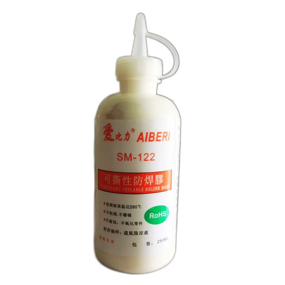 SM-120 High Temperature Resistant Solder Resistant Adhesive 280C Temporary Protective Cover PCB Circuits Adhesives Sealants