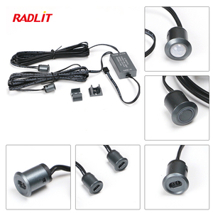 Capteur de mouvement à induction radar corporel Radlit S7011 12W, portée de détection 0-3 mm, interrupteur lumineux pour meubles, armoires, placards - Product Image 1