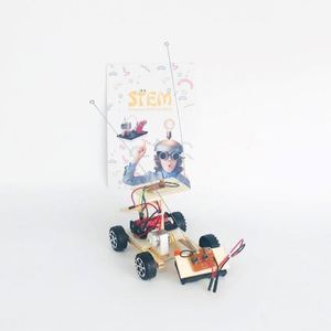 Kit de télécommande éducatif 5 en 1 à faire soi-même, expériences scientifiques, jouets STEM pour enfants, apprendre à construire une voiture robot, kits scientifiques mensuels pour enfants - Product Image 6