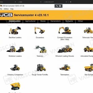 เครื่องมือวินิจฉัย JCB รุ่นใหม่ ปี 2024 เวอร์ชัน 23.10.1 สำหรับ JCB  ชุดเครื่องมือบริการอิเล็กทรอนิกส์ครบชุด (DLA) สำหรับรถบรรทุกหนัก JCB Master ไม่มีซอฟต์แวร์ - Product Image 5