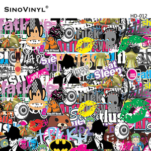 Film d'emballage pour voiture Autocollant pour <span class=keywords><strong>bombe</strong></span> graffiti sans bulles d'air - Product Image 3