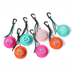 WAALUU Bolsa de Almacenamiento Portátil con Cremallera Personalizada, Monedero Multifuncional para Monedas y Llaves, Cartera Pequeña Redonda, Mini Colgante para Auriculares - Product Image 1
