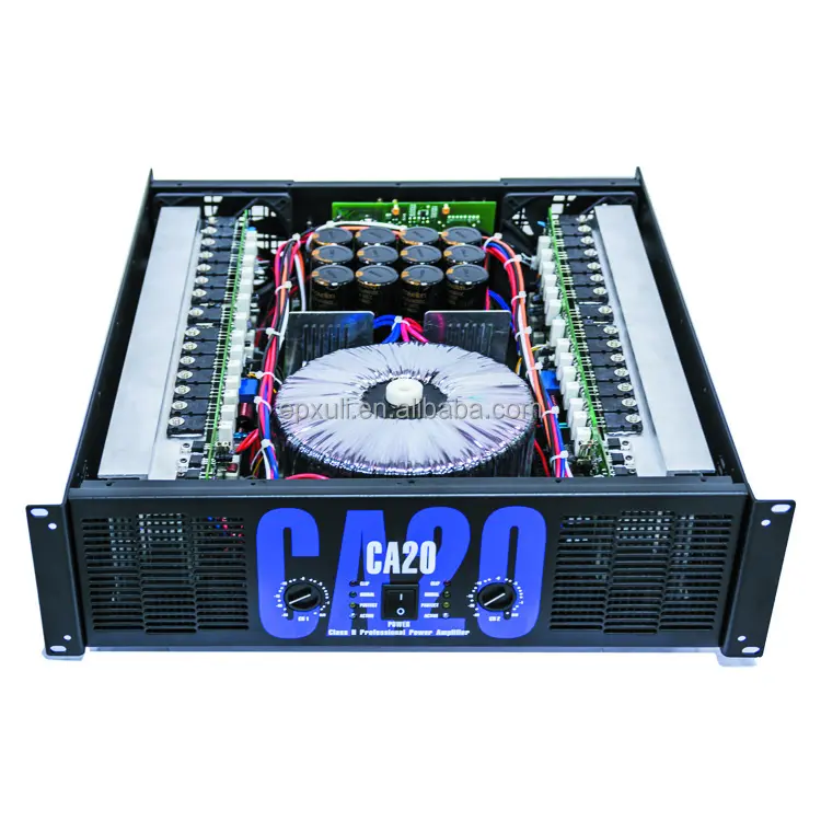 OEM/ODM CA Series 3U Audio Sound Standard CA20 5000 Watts High Professional Power Amplifier