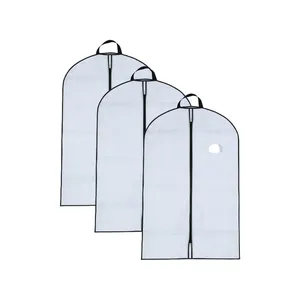 Stylish Garment Bags with Embossed Logo for Professional and Sophisticated Look
