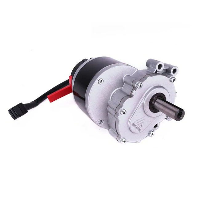250w 24v 120rpm 160rpm Brush Motor With Electromagnetic Brake and Hand Brake Longer Shaft Wheel Chair DC Gear Brushed Motor