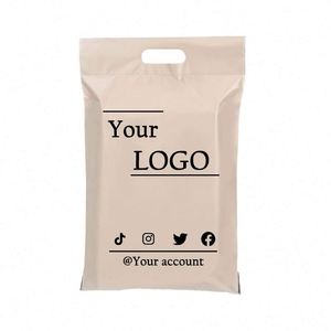 Wholesale Custom Recycled Poly Mailer Thick Handle Mailing Bag with Plastic Packaging for Shipping for Couriers Shoe Box - Product Image 3