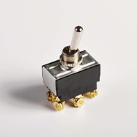 Interrupteur à levier TOOWEI On-on Double Pole Double Throw Sub-miniature Vintage T6022W 10A 15A 220V avec bornes à vis