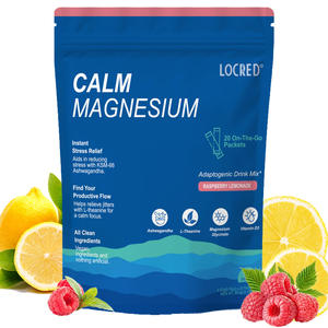 Pour supplément de poudre de magnésium super calme pour adultes Formule de relaxation et de soutien musculaire pour la nutrition sportive et la <span class=keywords><strong>musculation</strong></span> - Product Image 1