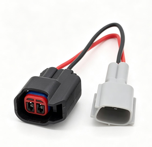 Buen Precio, Conector EV6 Hembra a T-oyota Macho de 2 Pines, Arnés Adaptador de Cableado para Inyector de Combustible - Product Image 1