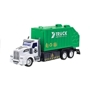 Brinquedo do tanque de óleo rc para crianças, caminhão tanque de óleo rc com 1/36