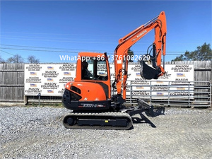 Mini-excavatrice d'occasion de haute qualité de marque japonaise, moteur Kubota KX121-3, mini-excavatrice de 4,1 tonnes - Product Image 5