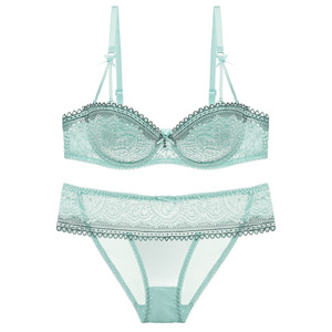 Lift sujetador <span class=keywords><strong>ropa</strong></span> interior Set Push Up reunir sujetadores bragas Kit de media taza juegos breve mujeres <span class=keywords><strong>ropa</strong></span> de cama - Product Image 1