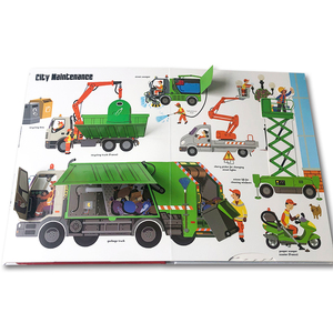 Boardbook in ấn giáo dục lập thể cuốn sách ba chiều lật cuốn sách 3D Pop Up sách cho trẻ em Tiếng Anh Popup - Product Image 2