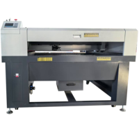 6090 1390 100W 150W CNC CO2 Máquina de corte por láser Posición automática Cámara CCD Mecanizada de precisión para soportes de madera Gráfico AI PLT