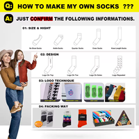 Crew Athletic Casual Conçu Chaussettes Cyclisme Compression Sports Chaussettes Hommes et Femmes Running Chaussettes