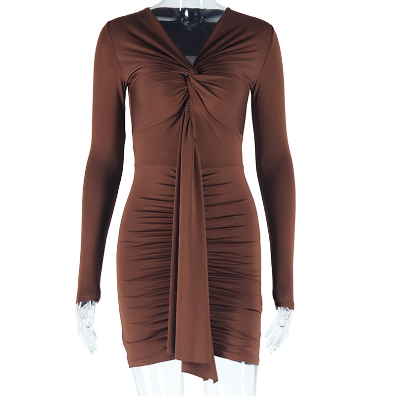 chinese dress ladies Shirt Dress Autumn Long Sleeve Elegant Belt Long Dress For Women 2023  Fashion Print Button Lapel Neck Casual Dresses Robe Femme main image 1
