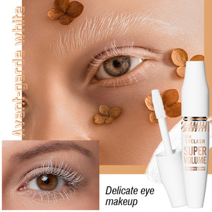 Cils imperméables de preuve de tache de <span class=keywords><strong>mascara</strong></span> de curling volumateur bas blanc définissant durable - Product Image 4